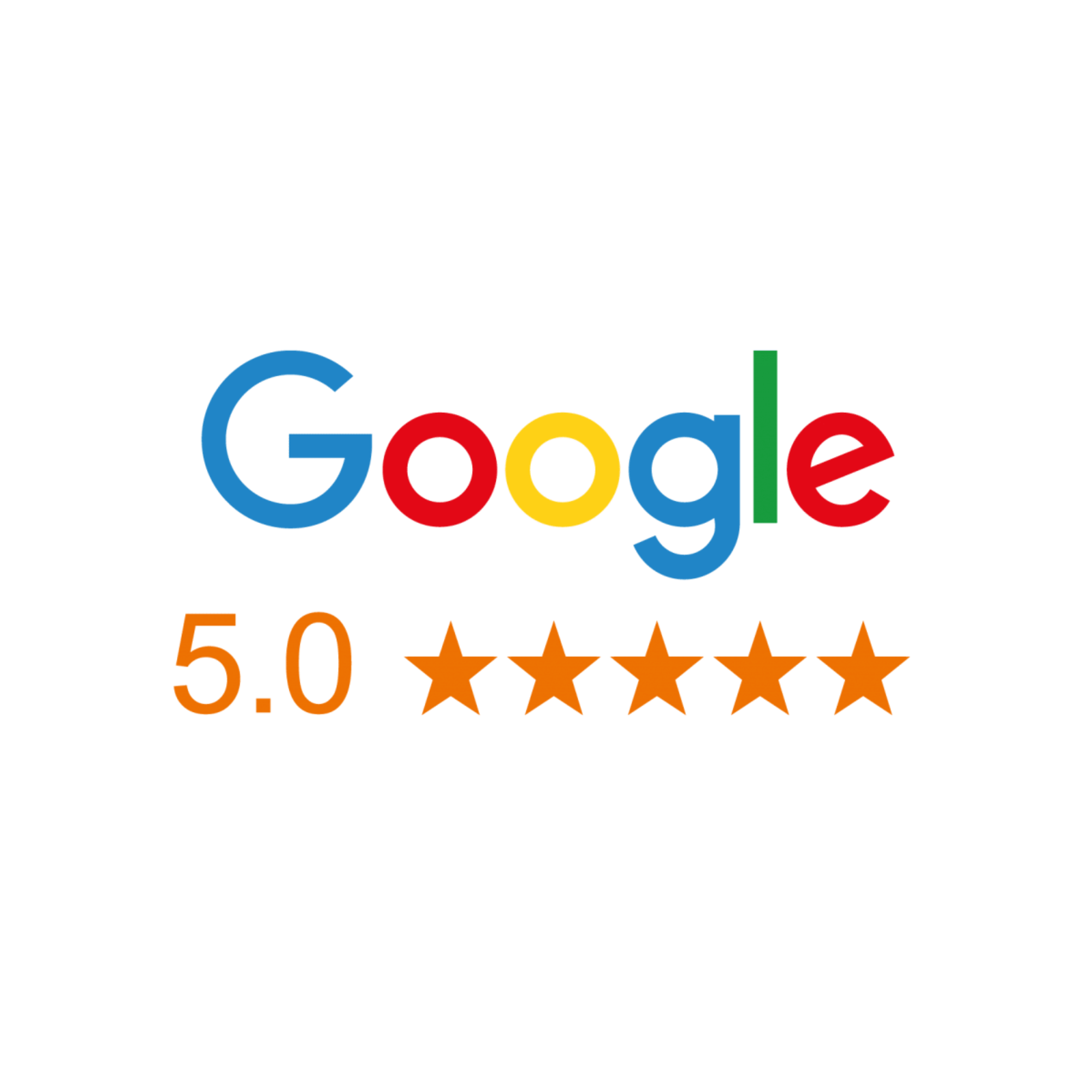 5.0 Google Rating